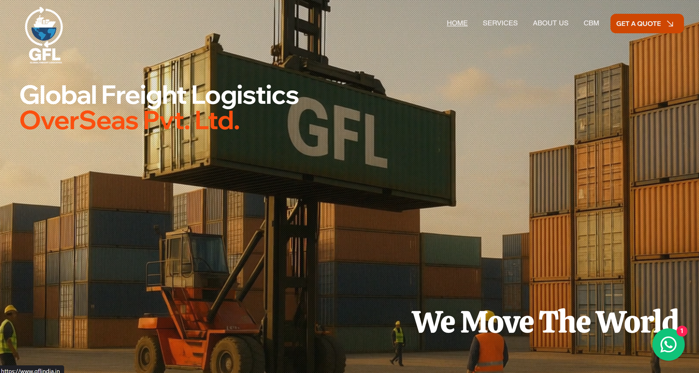GFL India Website Screenshot